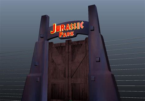 Jurassic Park Gate By Greenmachine987 On Deviantart