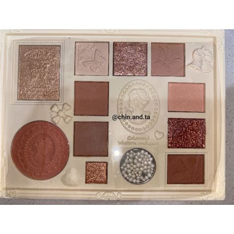 Jual NEW BARU KKV COLORROSE Western Antique Makeup Tray 1083 EYESHADOW