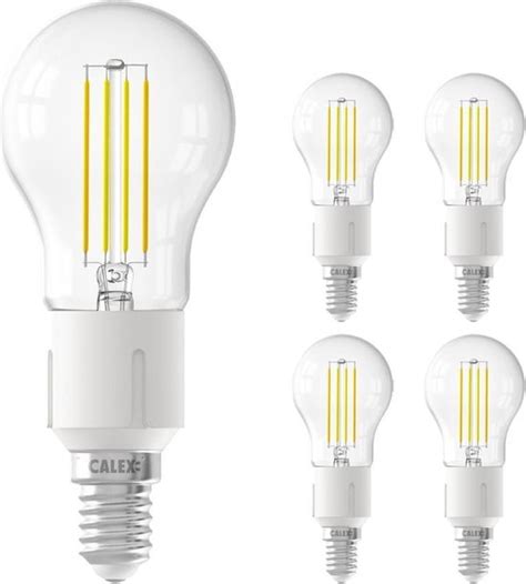 Voordeelpak X Calex Smart Kogelvormig Led Lamp E W Lm