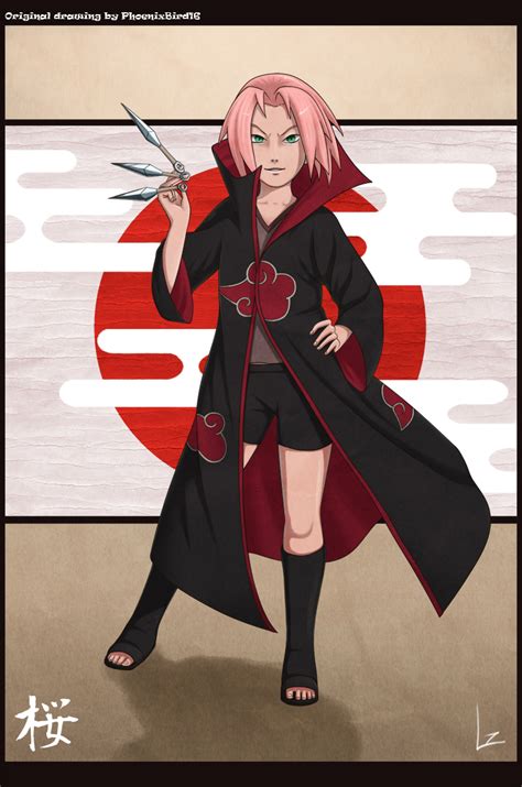 Akatsuki Sakura By Lee Nus On Deviantart