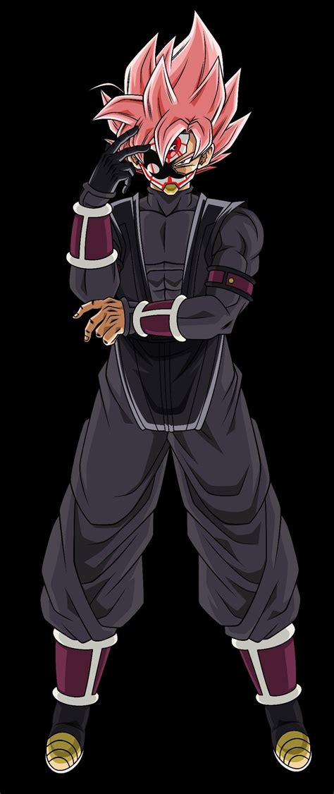 Goku Black Crimson Masked Saiyan En Personajes De Dragon Ball The