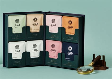 Корейский традиционный чай, набор чая Osulloc Master Blend (8 видов ...