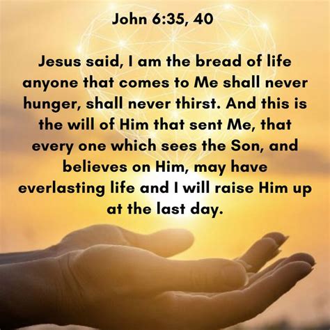 Jesus the Bread of Life | Jesus quotes, Everlasting life, Jesus