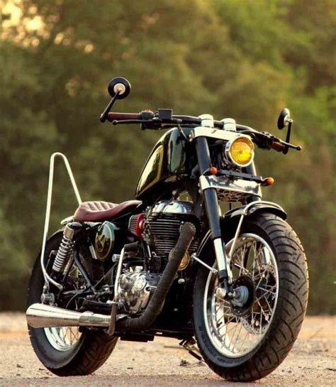 This Royal Enfield Continental Gt Dons A Classy Chopper Stance