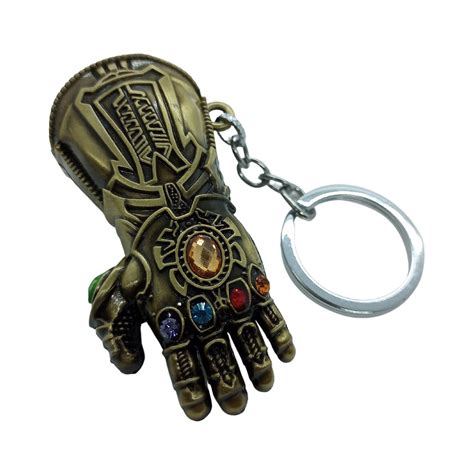 Chaveiro Manopla Do Infinito Thanos Vingadores Marvel Shopee Brasil