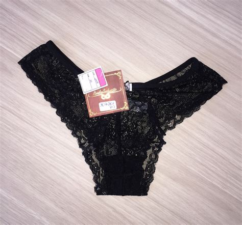 Calcinha Fio em Renda Linda Sedução Preto Lingerie Feminina Linda Sedução Novo enjoei
