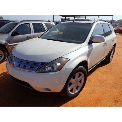 2005 Nissan Murano Suv Jm Wood Auction Company Inc