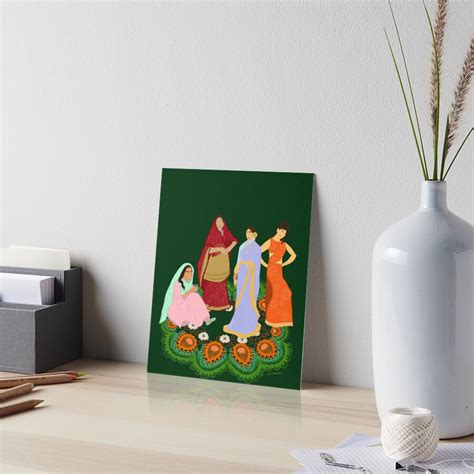 Mothers Of India Pakistan Art Board Print For Sale By