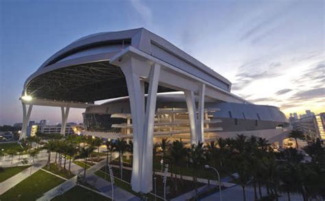 Marlins Park Miami Stadium, Florida Ballpark - e-architect