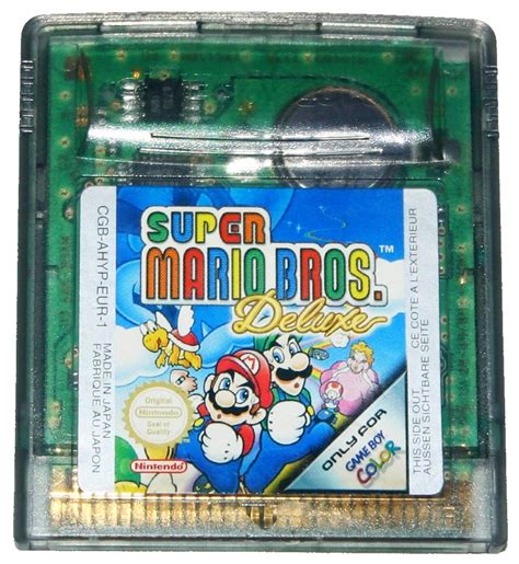 Super Mario Bros Deluxe Gra Na Konsole Nintendo Game Boy Color Gbc