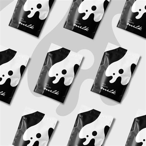 Organic Milk Concept On Packaging Of The World Creative Package Design Gallery Creative