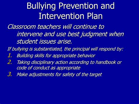 Bullying Prevention And Intervention Ppt Download