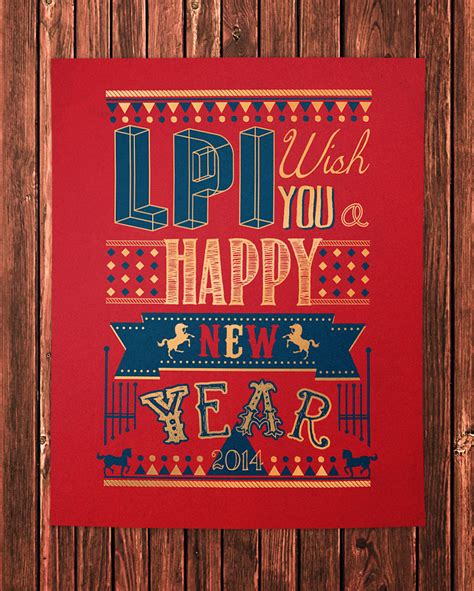 Happy New Year of Horse! on Behance