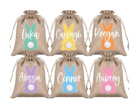 Easter Treat Bags Easter T For Kids Personalized Easter Treat Bags