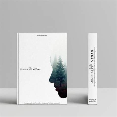 Design A Simple Yet Effective Cover For The Minimalist Vegan Book