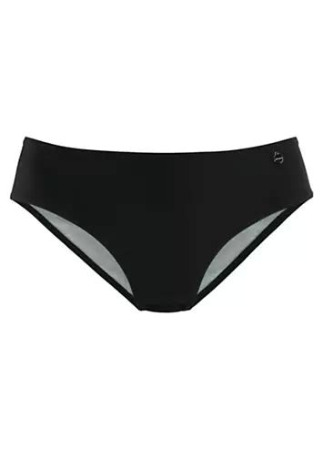 Black Bikini Briefs By LASCANA Swimwear365