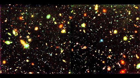 Hubble Deep Field High Resolution Wallpaper