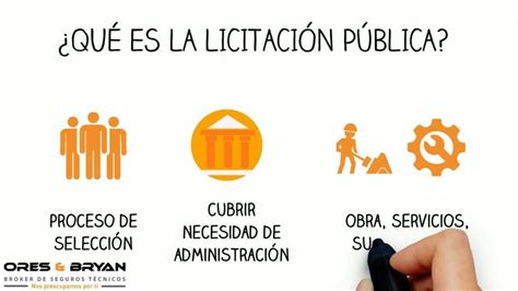 Conoce los Requisitos para participar en una licitación pública