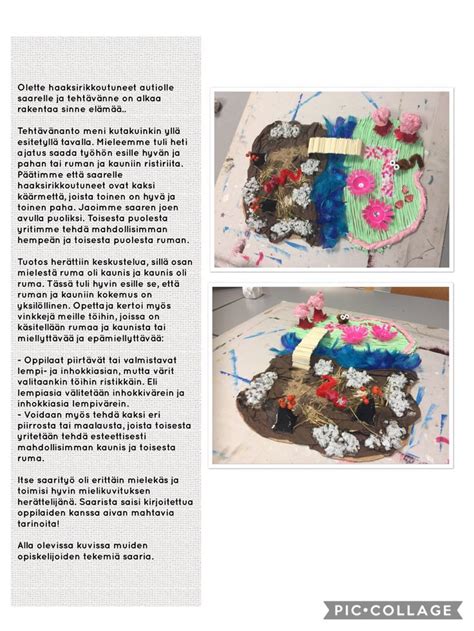 Ajatuksia ja ideoita alakoulun kuvataiteeseen liittyen ...