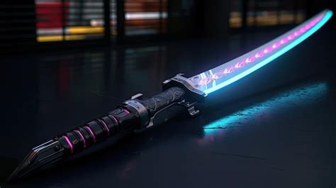 Premium AI Image | cyberpunk katana