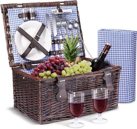 Amazon Flexzion Picnic Set For Vintage Style Rectangular