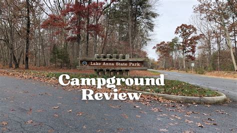 Lake Anna Campground Review Youtube