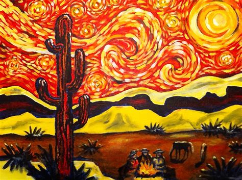 Starry Starry Desert Night Painting Event Tickets Sun Apr 7 2013 At