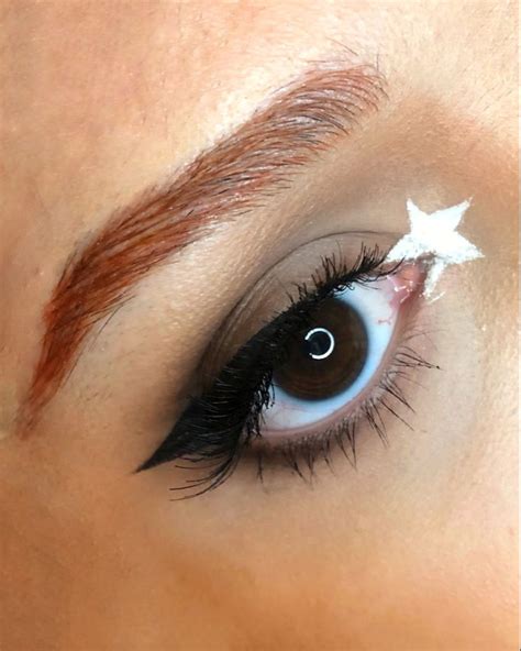 Star Inner Corner In 2023 White Eyeliner Makeup No Eyeliner Makeup