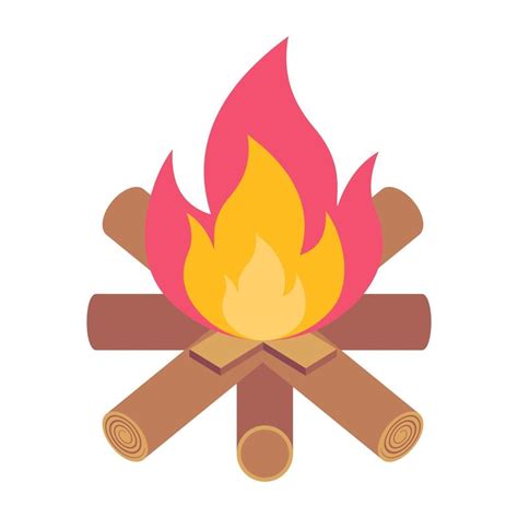 Bonfire Camp Fire 2822318 Vector Art At Vecteezy