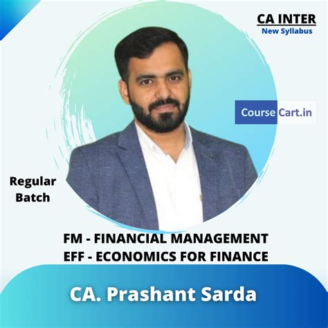 Ca Inter Fm Eff Financial Management Economics For Finance Regular