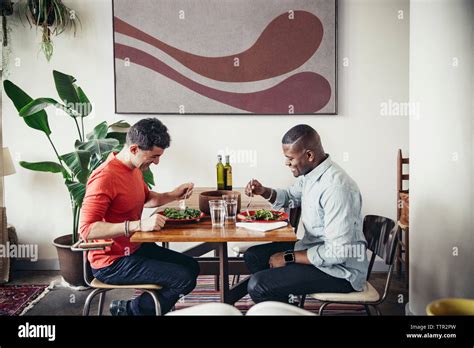 Two Gay Men Having Dinner Hi Res Stock Photography And Images Alamy