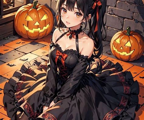 ArtStation - 550 Captivating Anime Halloween Art: 4K Reference Collection V4 | Artworks