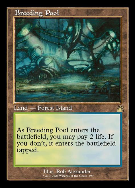 Breeding Pool Ravnica Remastered Variants Foil Card Kingdom