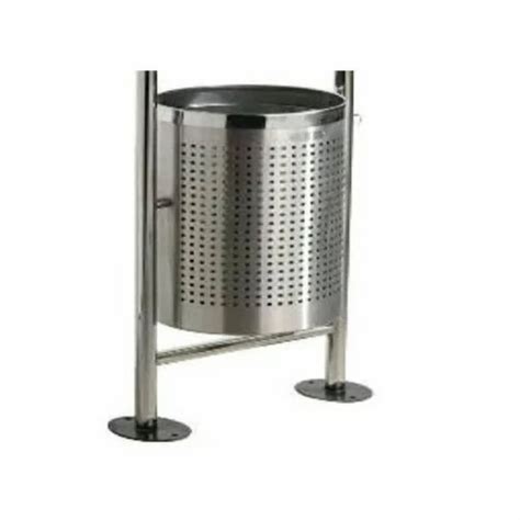 Stainless Steel Ss Swing Dustbin For Office L At Rs In Vasai