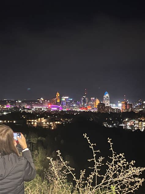 Cincinnati Skyline at Night