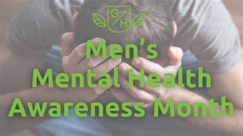 Mens Mental Health Awareness Month Georgia Hope