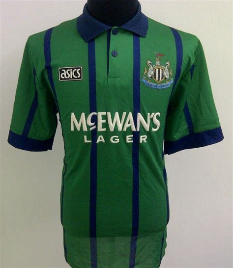 Newcastle Third Football Shirt 1993 1995 Sponsored By Mcewans Lager