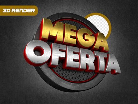 Mega oferta amarela e prata em português PSD Premium