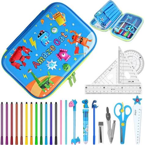 Trousse À Crayons 3D En Eva Pour Filles Garçons Trousse Kawaii Grande