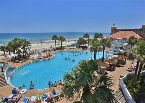 Daytona Beach Condo Rental Ocean Front At Ocean Walk Resort One Bedroom Suite