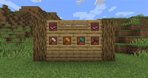 Hammered Hammers Minecraft Mods Curseforge
