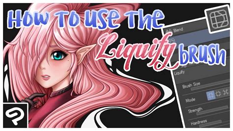 How To Use The New Liquify Tool Clip Studio Paint Tutorial Youtube