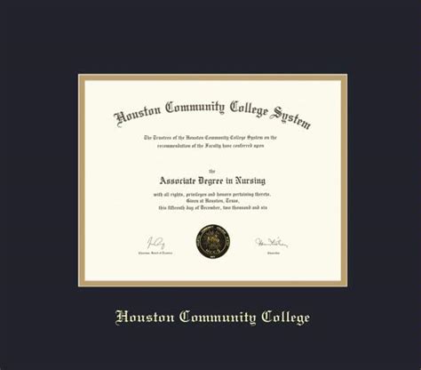 Custom Diploma Frames And Certificate Frames Framing Success Houston