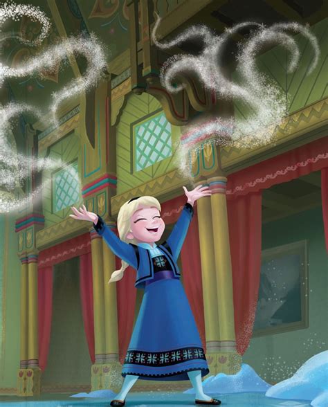 Frozen Storybook Elsa The Snow Queen Photo 38862715 Fanpop