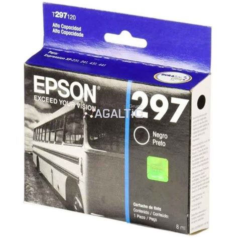 Tinta Epson T297120 AL Black Xp231 Xp431 8ml