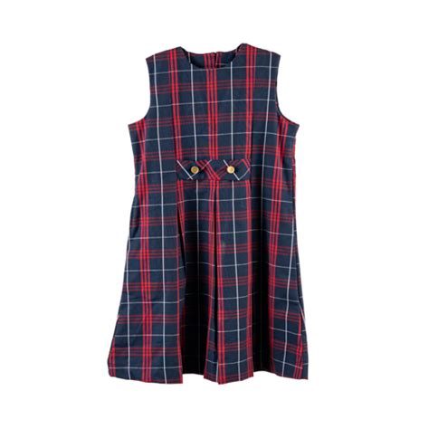 Navyred Plaid Jumper Highlands Uniforms