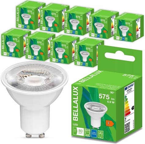 10x Żarówka Led Halogen Gu10 6 9w 80w 4000k 36d Zbelled1320 Opinie