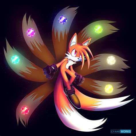 Comm Emerald Tails By Cyaneworks On Deviantart