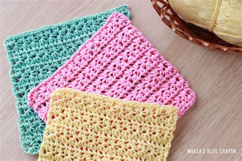 5 Tips For Making The Best Crochet Dishcloths Maria S Blue Crayon