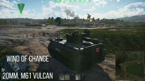 New M163 Vads M61 Vulcan Sound War Thunder Danger Zone Update Youtube